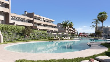 Prodej 2ložnicového apartmánu – Marbella / Casares Costa – Bliss Homes.