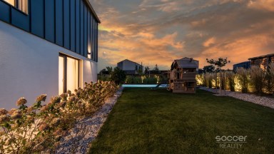 Prodej luxusního rodinného domu, 6+kk/T/L/G, Předboj.