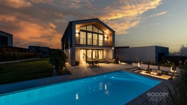 Prodej luxusního rodinného domu, 6+kk/T/L/G, Předboj.