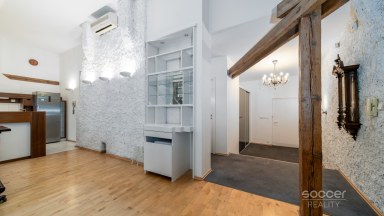 Pronájem bytu 4+kk, 170 m2, Praha 7 - Holešovice, ul. Dukelských hrdinů.