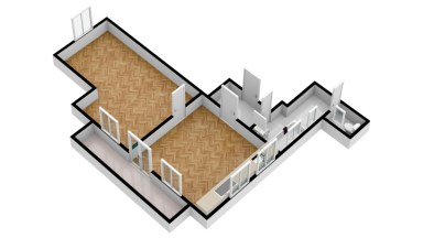 Pronájem krásného bytu 2+kk/B, 50 m2, Praha 4 - Podolí, ul. Pravá.
